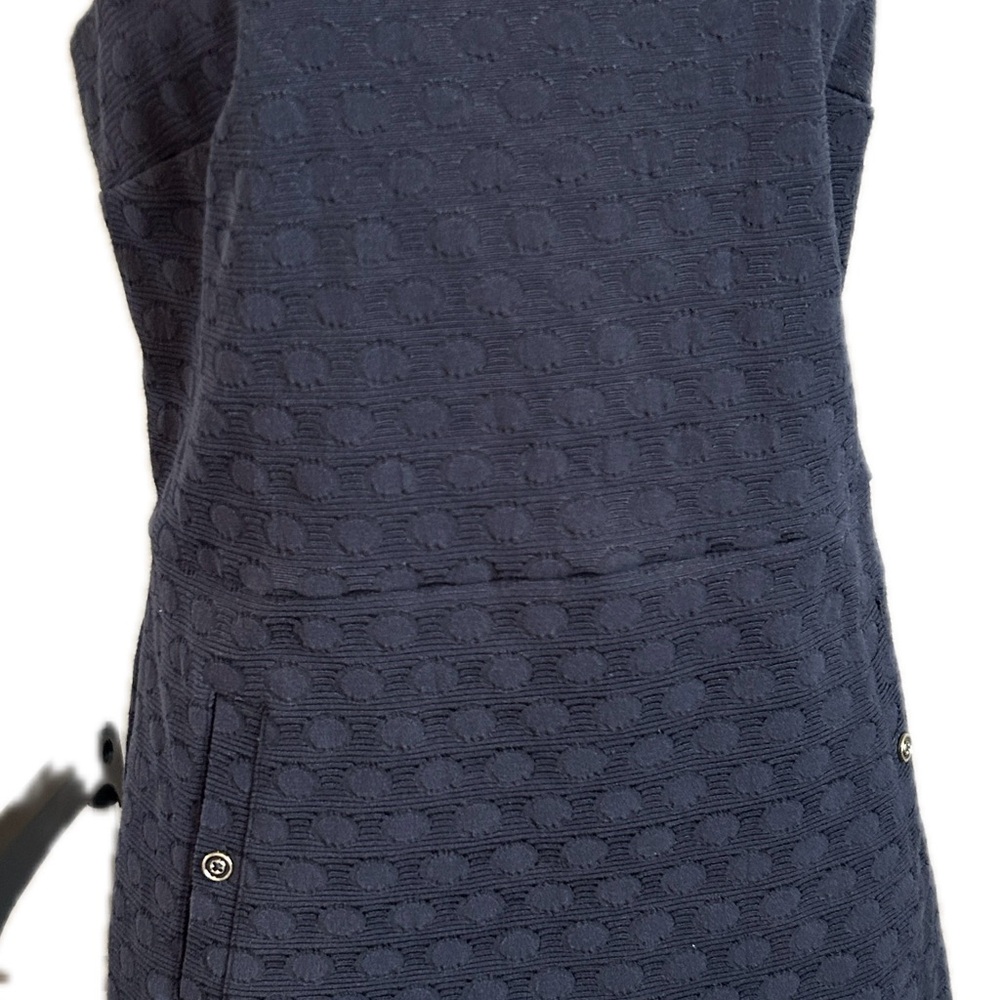 Banana Republic Textured Navy Mini Dress - Picture 5 of 8